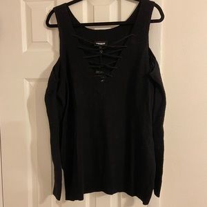 Black Express Sweater